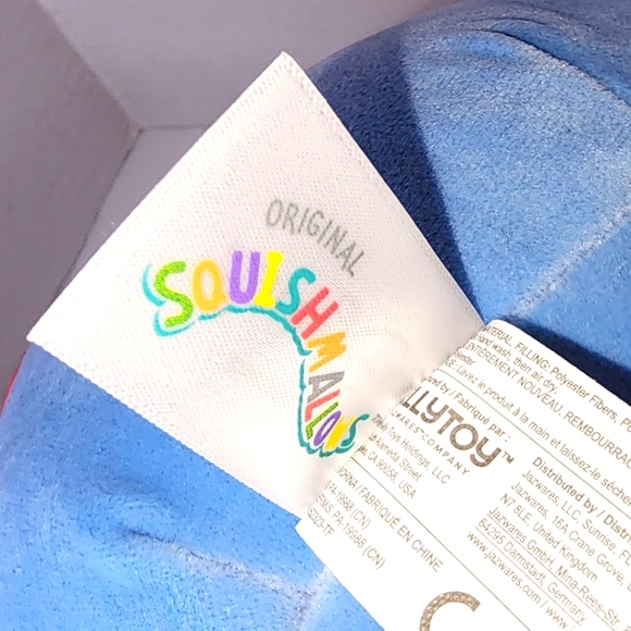 🎄 STITCH 🎅 Santa Hat Disney X Original Squishmallow Christmas 2024 ☆ NWT ☆ - Picture 8 of 9